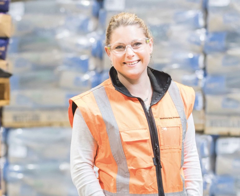 erica head of purchasing Westland Milk Products milk powder NZ